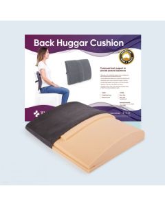 Therapeutic Pillow Back Huggar Chair Cushion - Lumbar & Lower Back Support Seat Cushion