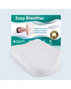 Therapeutic Pillow Easy Breather Sleep Apnea Pillow - Designed for use with CPAP mask