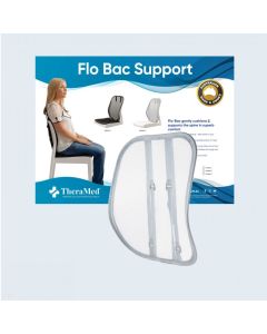 Therapeutic Pillow FloBac Mesh Back Support - Adjustable and Breathable