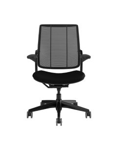 Humanscale Smart Ocean Task Chair, Adjustable Duron Arms, Black
