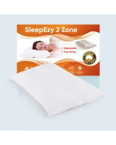 Therapeutic Pillow Sleepezy 2 Zone Pillow Adjustable Pillow