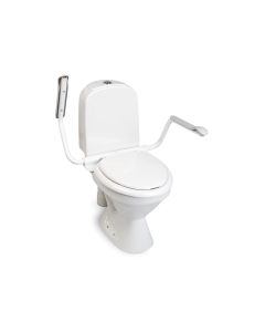 Toilet Support Arms with Seat and Lid