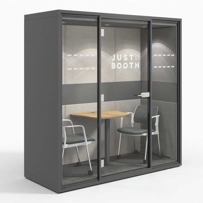 Hush Office Just Booth Just4You 2 Person - Acoustic Booth