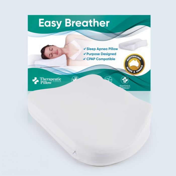 Therapeutic Pillow Easy Breather Sleep Apnea Pillow - Designed for use with CPAP mask