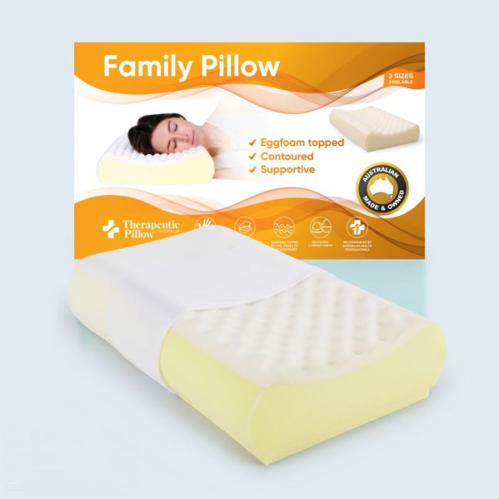 Therapeutic Pillow Family Pillow - Eggfoam Topped Contour Pillow