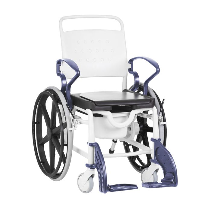 Rebotec Genf – Self Propelled Shower Commode Wheelchair