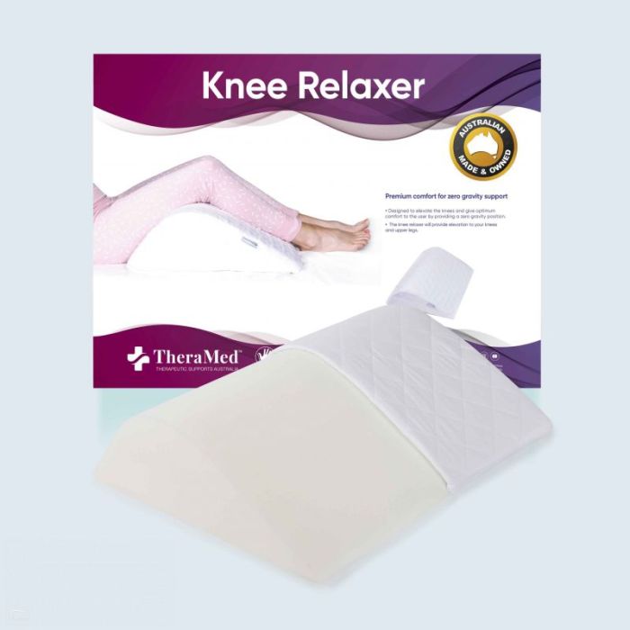 Therapeutic Pillow Knee Relaxer Support Quilted