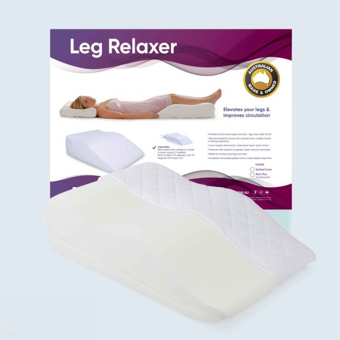 Therapeutic Pillow Leg Relaxer Support - Contoured Leg Support Pillow