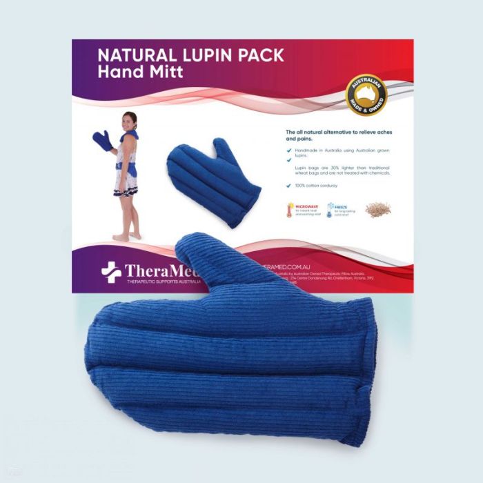 Therapeutic Pillow Natural Lupin Pack - Hand Mitt
