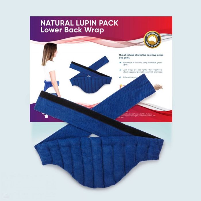 Therapeutic Pillow Natural Lupin Pack - Lower Back Wrap