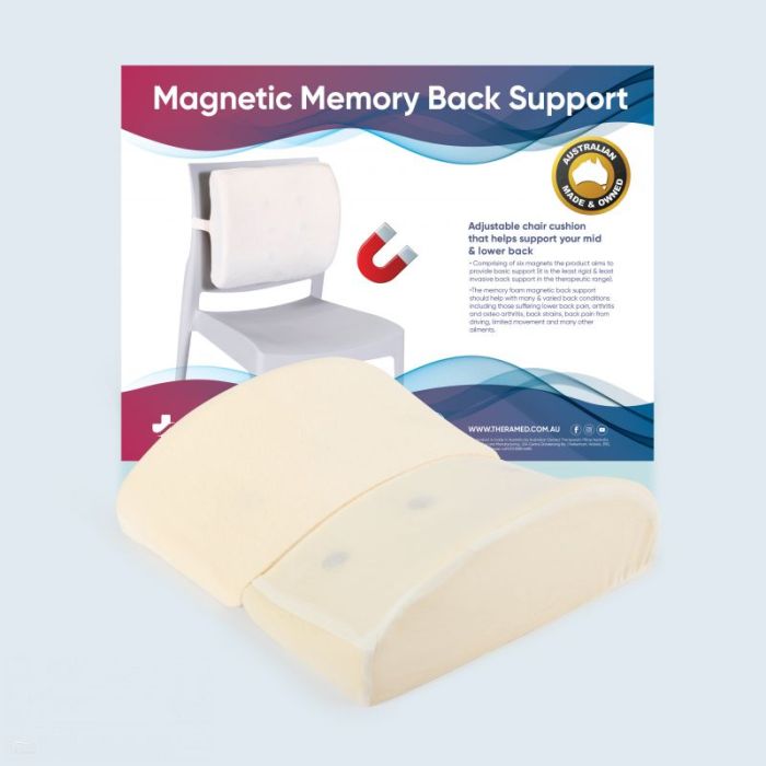 Therapeutic Pillow Magnetic Memory Back Support