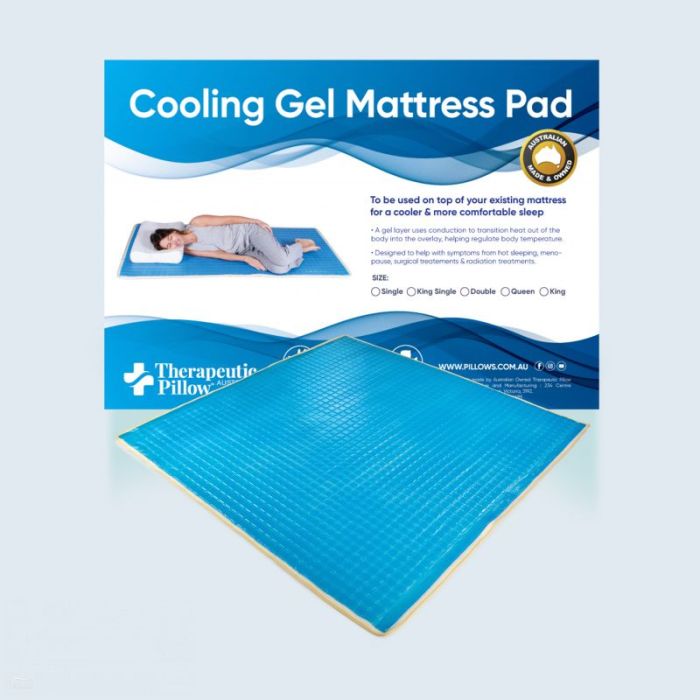 Therapeutic Pillow Thera-Med Cooling Gel Mattress Pad