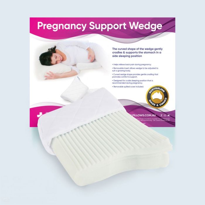 Therapeutic Pillow Pregnancy Support Wedge - Comforting Maternity Cushion