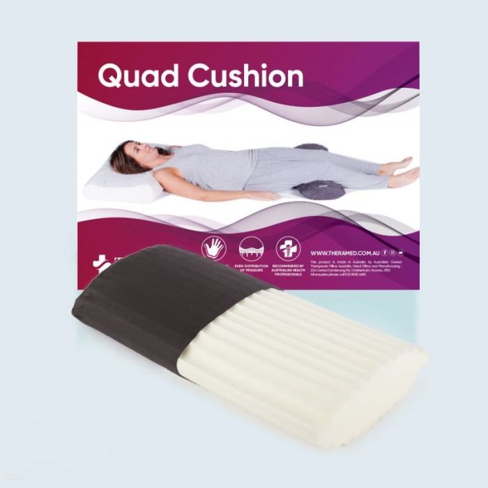 Therapeutic Pillow Quad Cushion - Back, Thigh, Knee & Ankle Support Cushion