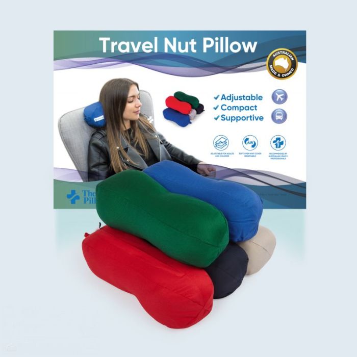 Therapeutic Pillow Travel Nut - Travel Support Pillow