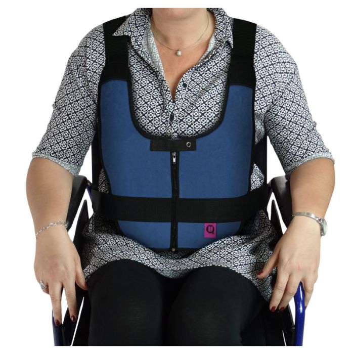 Wheelchair Belt with Padded Support Vest