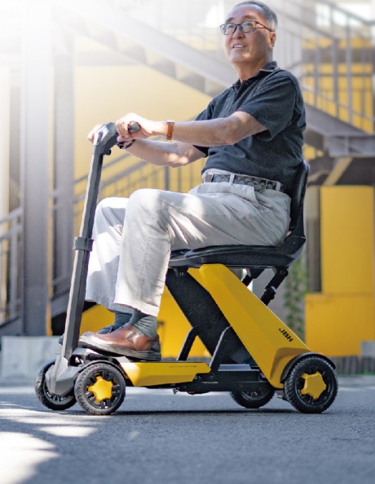 Elevate Your Mobility with the JBH Smart Auto Fold Mobility Scooter