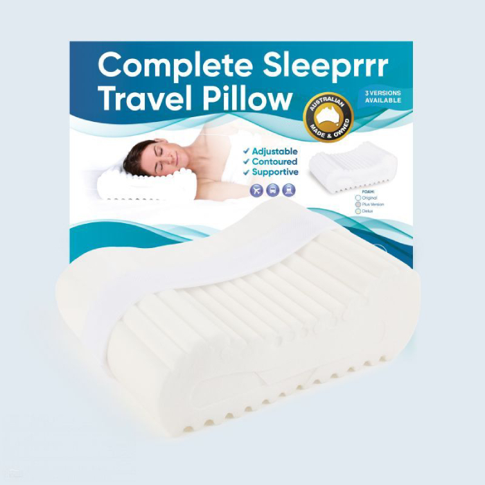 Therapeutic Pillow Complete Sleeprrr Travel Pillow