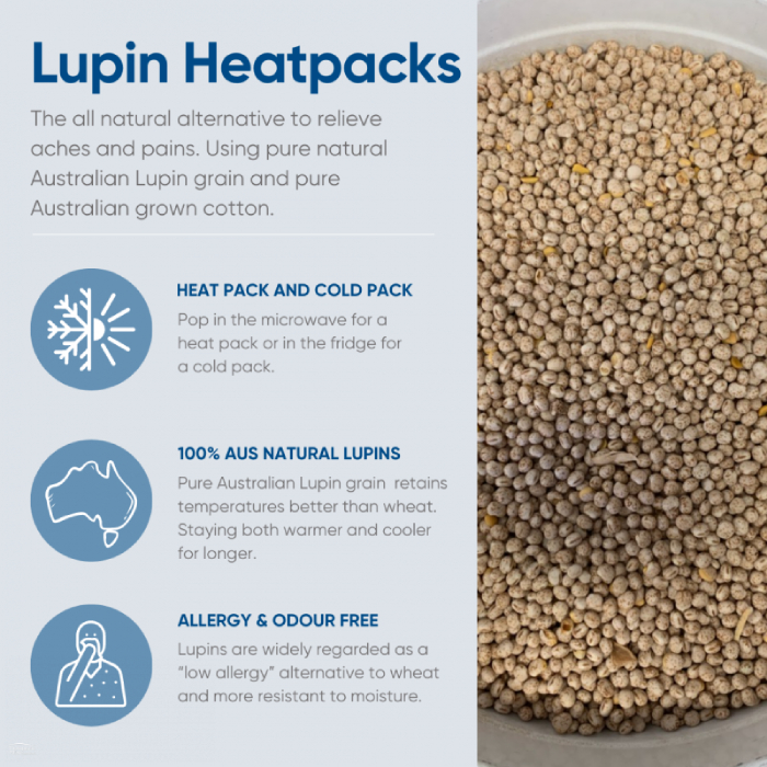 Therapeutic Pillow Natural Lupin Pack